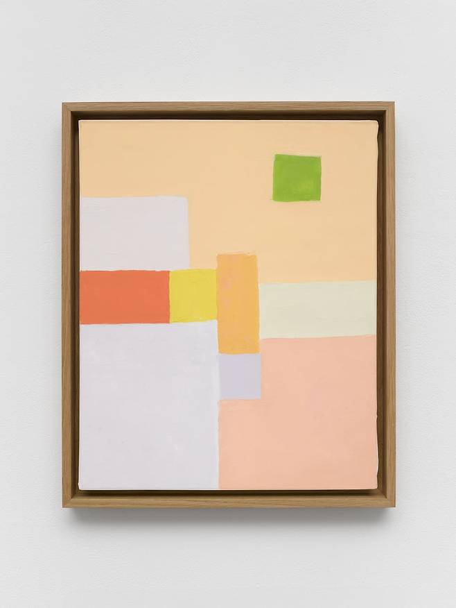Etel Adnan Untitled 2018 Oil on canvas 40.7 x 33.1 cm | 16 x 13 1/16 in. © ADAGP, Paris and DACS, London 2025.