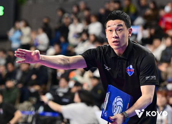 여오현 IBK 대행은 5라운드의 중요성을 강조했다. 사진 제공= KOVO