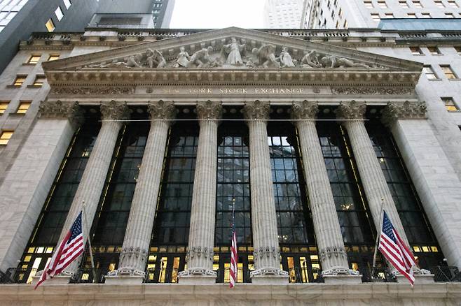 미국 뉴욕증권거래소(NYSE)./사진=머니투데이