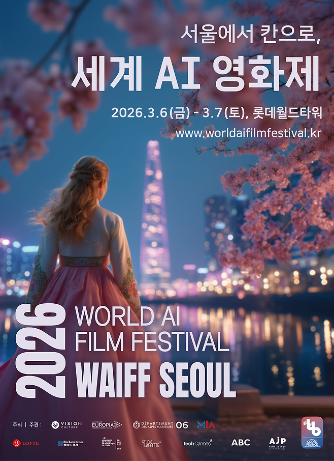 오는 3월 6~7일 서울 송파구 롯데월드타워에서 열리는 WAIFF Seoul 2026 이미지.