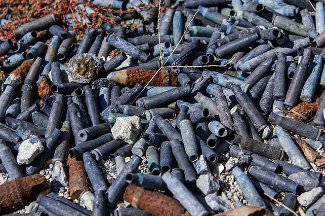 [서울=뉴시스]포탄. 기사 내용 이해를 돕기 위한 사진. (사진출처: 유토이미지) 2026.02.03.