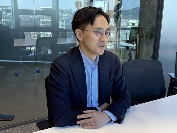 이성훈 비트플래닛 대표가 2일 서울 용산구 사무실에서 서울경제신문과 인터뷰 하고 있다. 김정우 기자