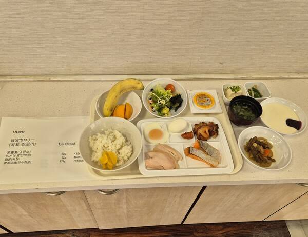 SSG 퓨처스 캠프 식단(사진=SSG)