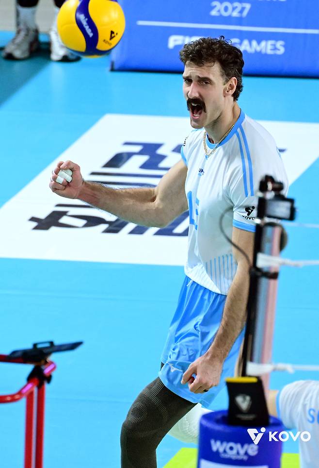 대한항공 러셀. 사진 | 한국배구연맹