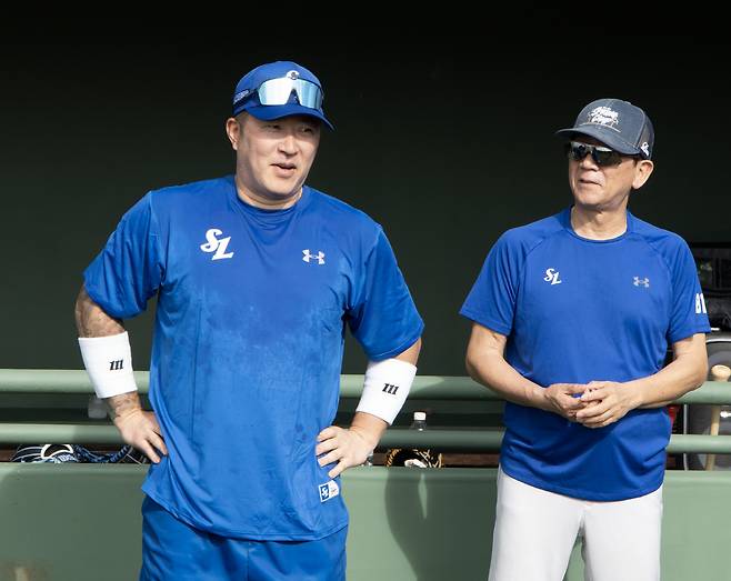 최형우 괌캠프. 사진제공=삼성 라이온즈