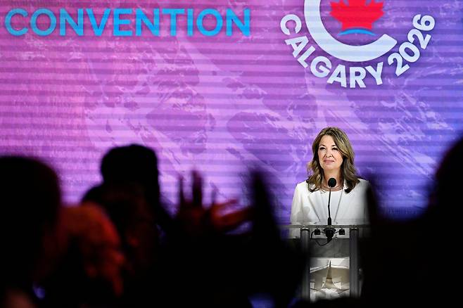 대니얼 스미스 캐나다 앨버타 주총리. /연합뉴스