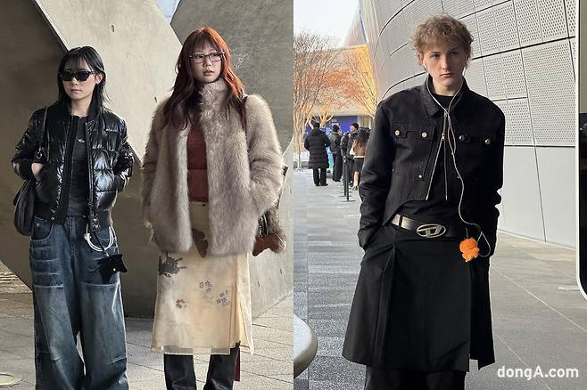 3일 서울 중구 동대문디자인플라자(DDP)를 찾은 시민들이 각자의 개성을 담은 과감한 스타일링을 선보이고 있다. 김혜린 동아닷컴 기자 sinnala8@donga.com