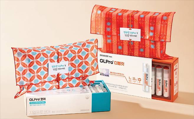 정관장의 혈행·혈당 관리 브랜드 ‘GLPro’ 명절 에디션. KGC인삼공사 제공
