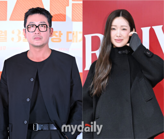 배우 하정우, 차정원. / 마이데일리 DB