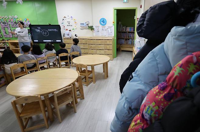 지난달 서울 송파구 송파구청어린이집의 모습. [연합]