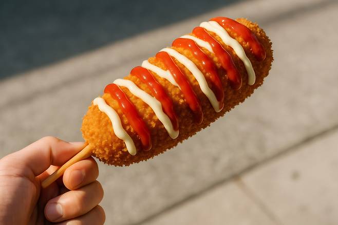 한국식 핫도그 [123rf]