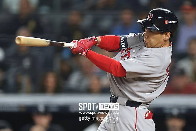 ▲ 보스턴 레드삭스의 일본인 타자 요시다 마사타카.