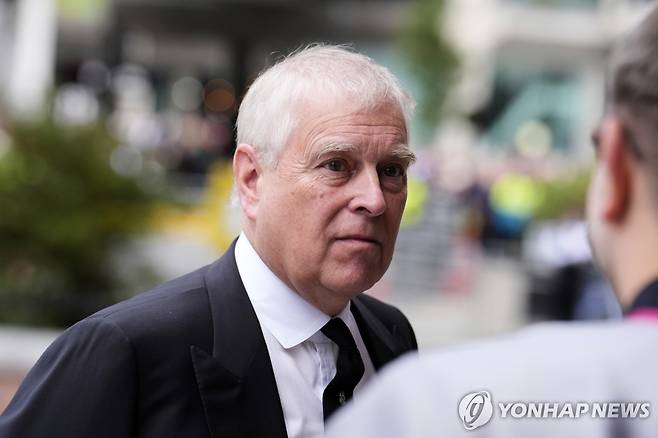 앤드루 마운트배튼 윈저 [AP 연합뉴스 자료사진 재판매 및 DB 금지]