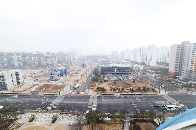 3월 본격 입주 예정인 이천중리택지지구 전경. 사진=이천시청