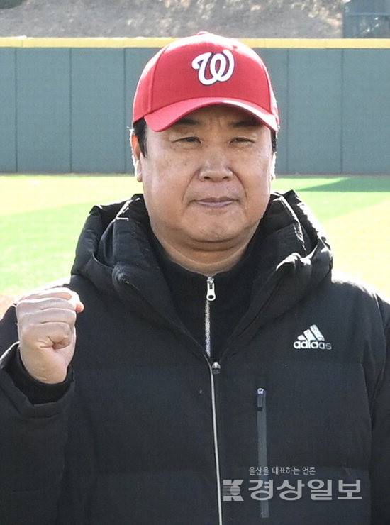 ▲ 장원진 울산 웨일즈 감독은 단기 성적보다 강한 팀을 만들어 가는 과정에 집중하겠다며 시즌 오픈을 준비하고 있다. 김동수기자