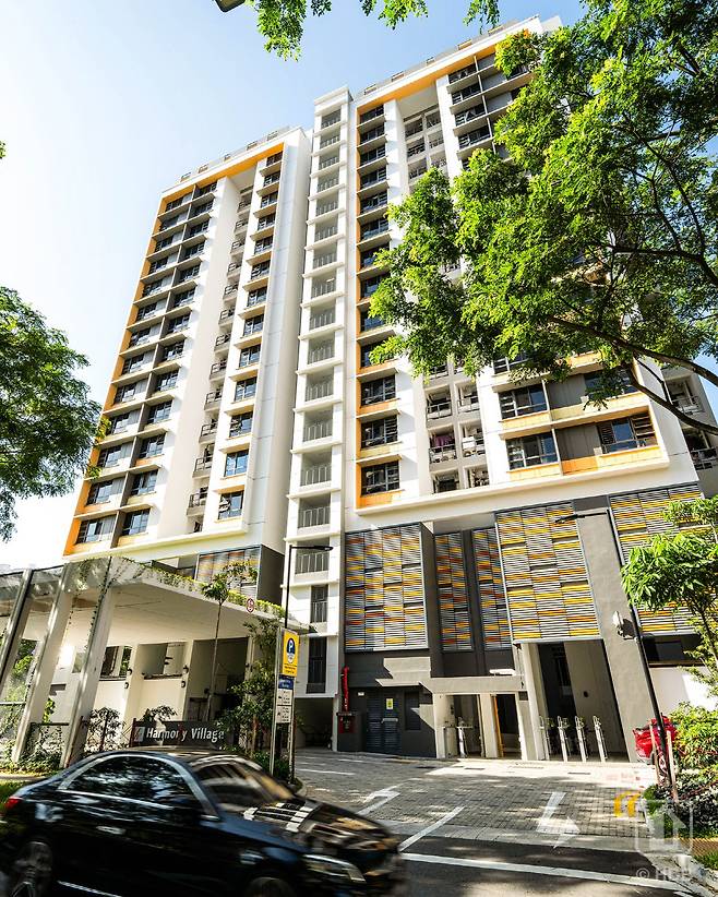 싱가포르 주택개발청(HDB) 공공주택 전경. (사진제공 HDB)