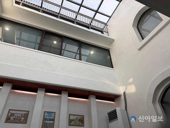 지난달 30일 인천 중구 이음1978 중정. [사진=양지영 기자]