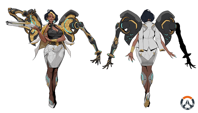 신규 영웅 '도미나' 콘셉아트 [사진=블리자드]