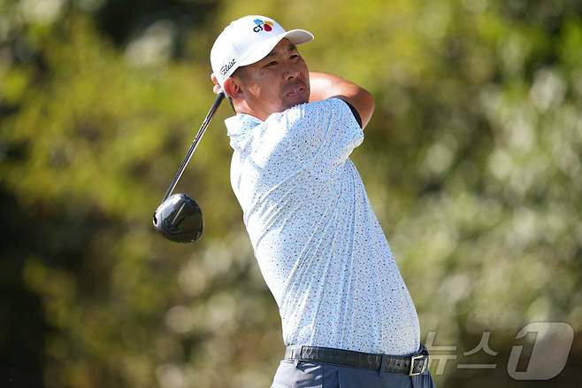 LIV 골프로 이적, 개막전에 나선 안병훈. ⓒ AFP=뉴스1