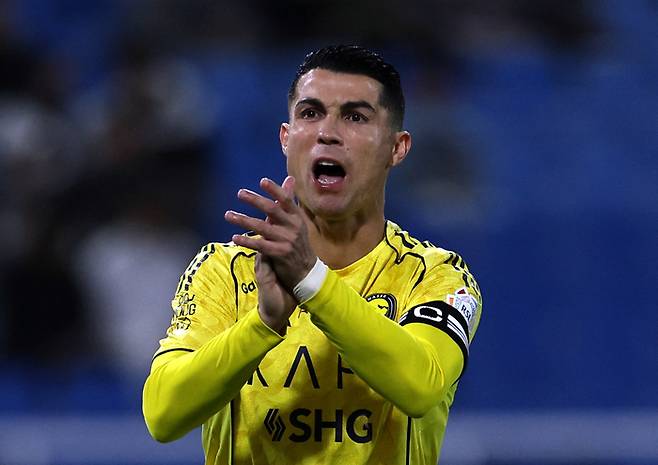 알 나스르의 크리스티아누 호날두. 로이터연합뉴스