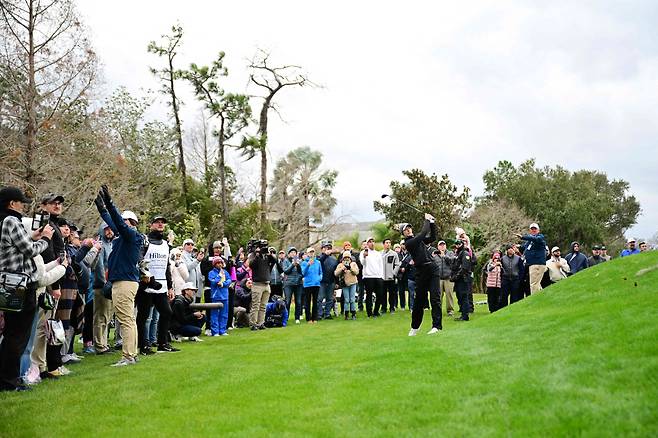 ◇케슬러는 한파와 강풍으로 인한 코스 컨디션 및 부상 위험 등을 이유로 최종라운드를 취소했다고 밝혔다. AFP연합뉴스