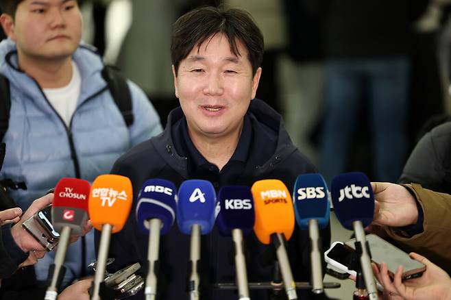 류지현 세계야구클래식(WBC) 대표팀 감독. 연합뉴스