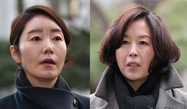 1억 원 공천 헌금 의혹을 받고 있는 강선우(왼쪽 사진) 무소속 의원과 김경 전 서울시의원. 뉴스1