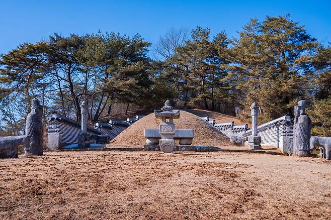 영월 장릉. 단종의 묘. 서울과 경기도권 밖에 있는 유일한 조선 시대의 왕릉이다. 260129. 백종현 기자