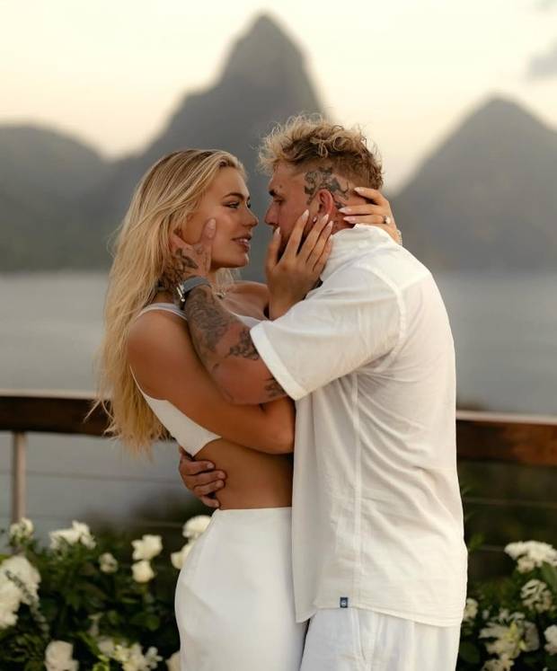 유타 레이르담(왼쪽)과 제이크 폴. 레이르담 인스타그램 캡처