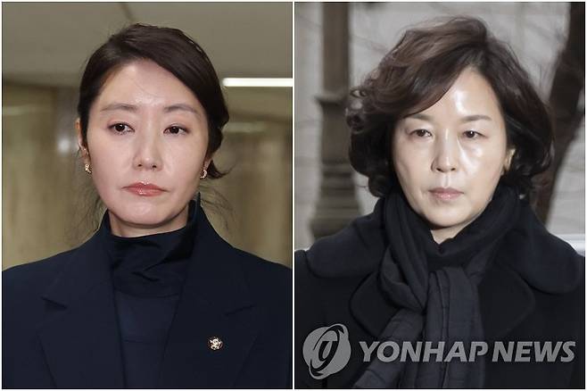 강선우 의원(왼쪽)과 김경 전 서울시의원 [촬영 김주형] 2025.3.18 [촬영 윤동진] 2026.1.15