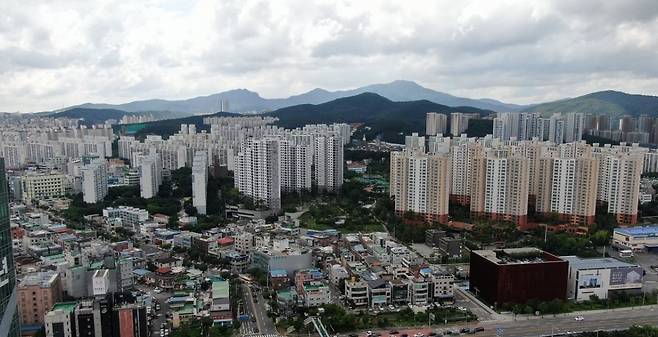 용인시 수지구 일대 전경. 사진=용인시