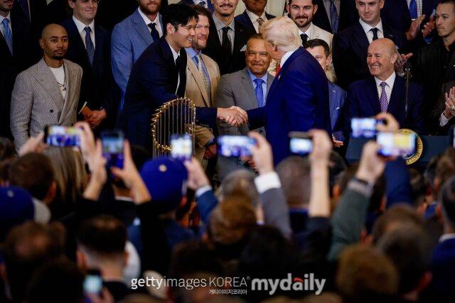 오타니와 도널드 트럼프 미국 대통령/게티이미지코리아