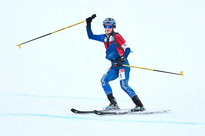 신설 종목인 산악스키 우승후보 ‘0순위’ 에밀리 해롭의 모습. [게티이미지]