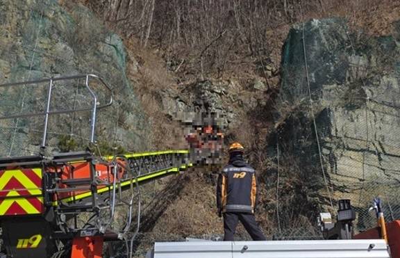 실종 사망 사고 현장 [강원특별자치도소방본부 제공. 재판매 및 DB 금지]