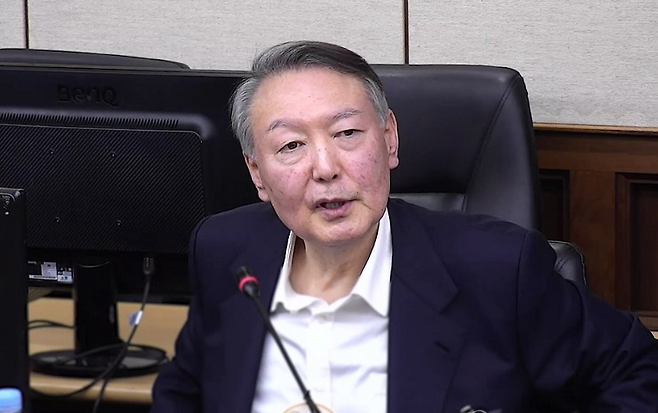 ▲ 법정 출석한 윤석열 전 대통령 [연합뉴스]&nbsp;