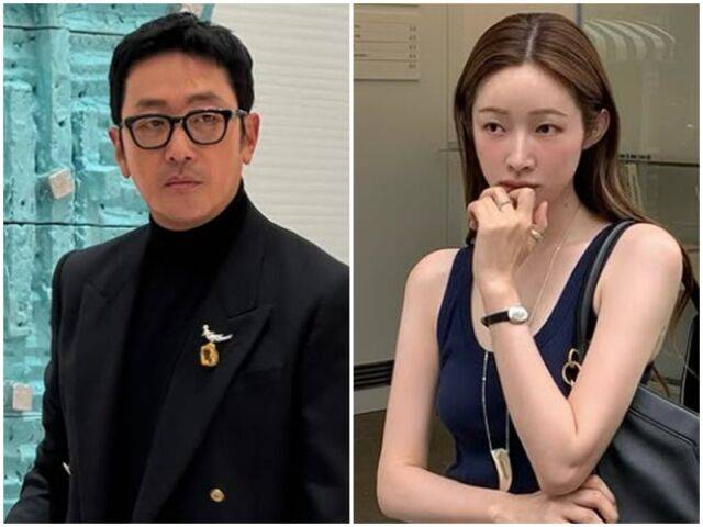 하정우, 차정원./소셜미디어