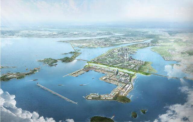 새만금 신항만 조감도. /출처=해양수산부
