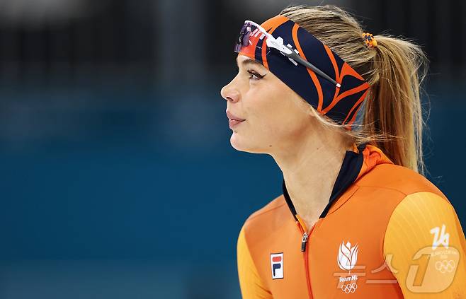 네덜란드 스피드스케이팅 국가대표 유타 레이르담. ⓒ 로이터=뉴스1