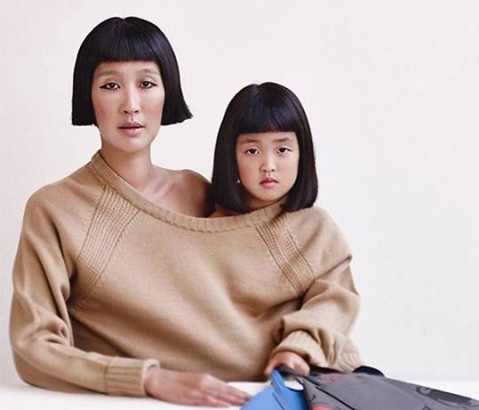 방송인 홍진경, 딸 라엘. 사진|조선희 인스타그램