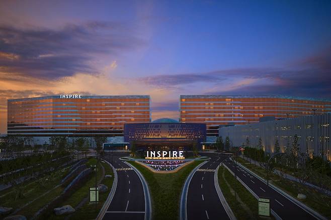 인천공항 인스파이어 복합리조트. 인스파이어 제공