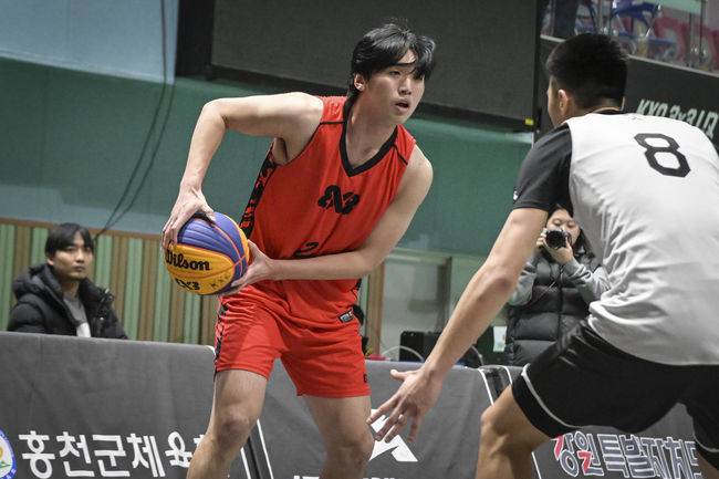 [사진] 홍천팀으로 출전한 이민철 / KXO 제공