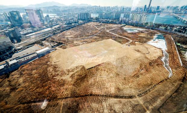 서울 용산구 용산국제업무지구의 모습. 뉴스1