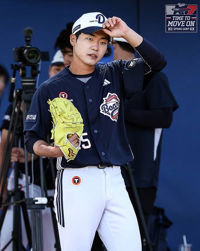 두산 베어스 신인 투수 최주형. /사진=두산 베어스 제공