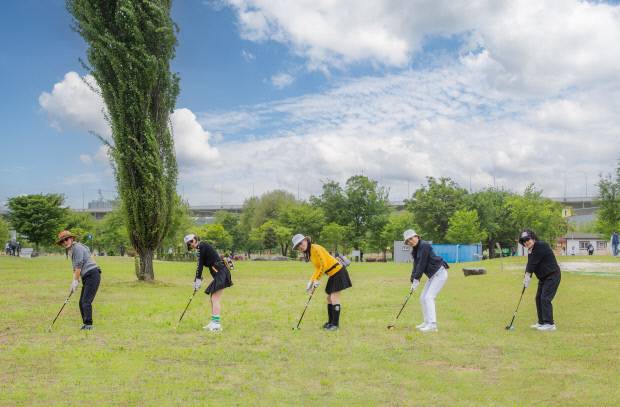 전국 최초 공인구장인 동락파크골프장. 사진=구미시 제공