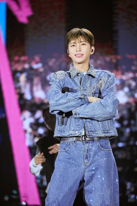 가수 임영웅이 6일부터 8일까지 벡스코 제1전시장에서 전국투어 콘서트 'IM HERO'를 개최했다./물고기뮤직