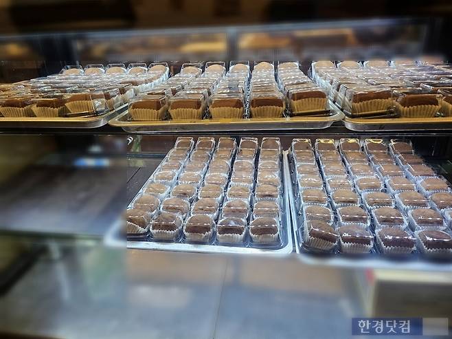 한가득 진열된 두쫀쿠／사진＝유지희 기자