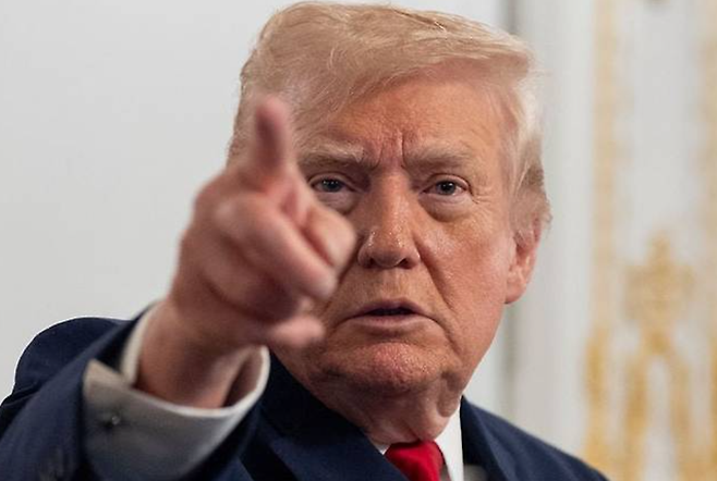 도널드 트럼프 미국 대통령. [AP}