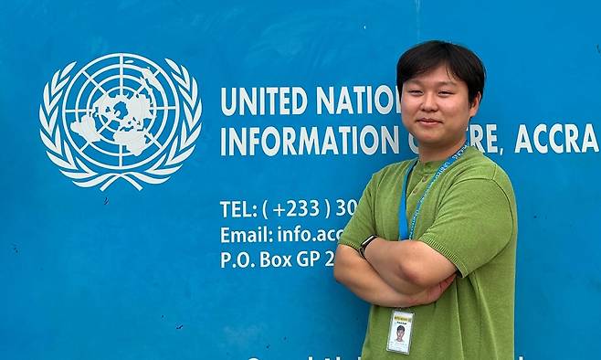 송형진씨는 유엔세계식량계획(WFP) 라오스 국가사무소에서 식량안보 데이터 분석가로 활동하고 있다. 송형진 씨 제공