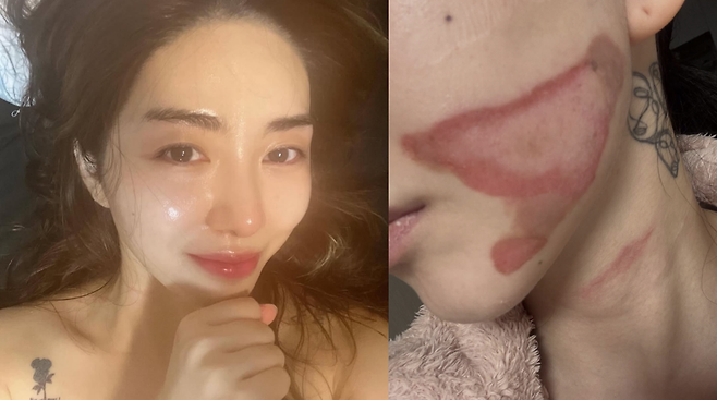 권민아 인스타그램 캡처.