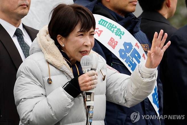 다카이치 사나에 일본 총리 [로이터 연합뉴스 자료사진. 재판매 및 DB 금지]